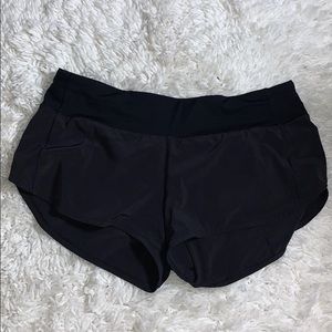 Black lulu lemon shorts
